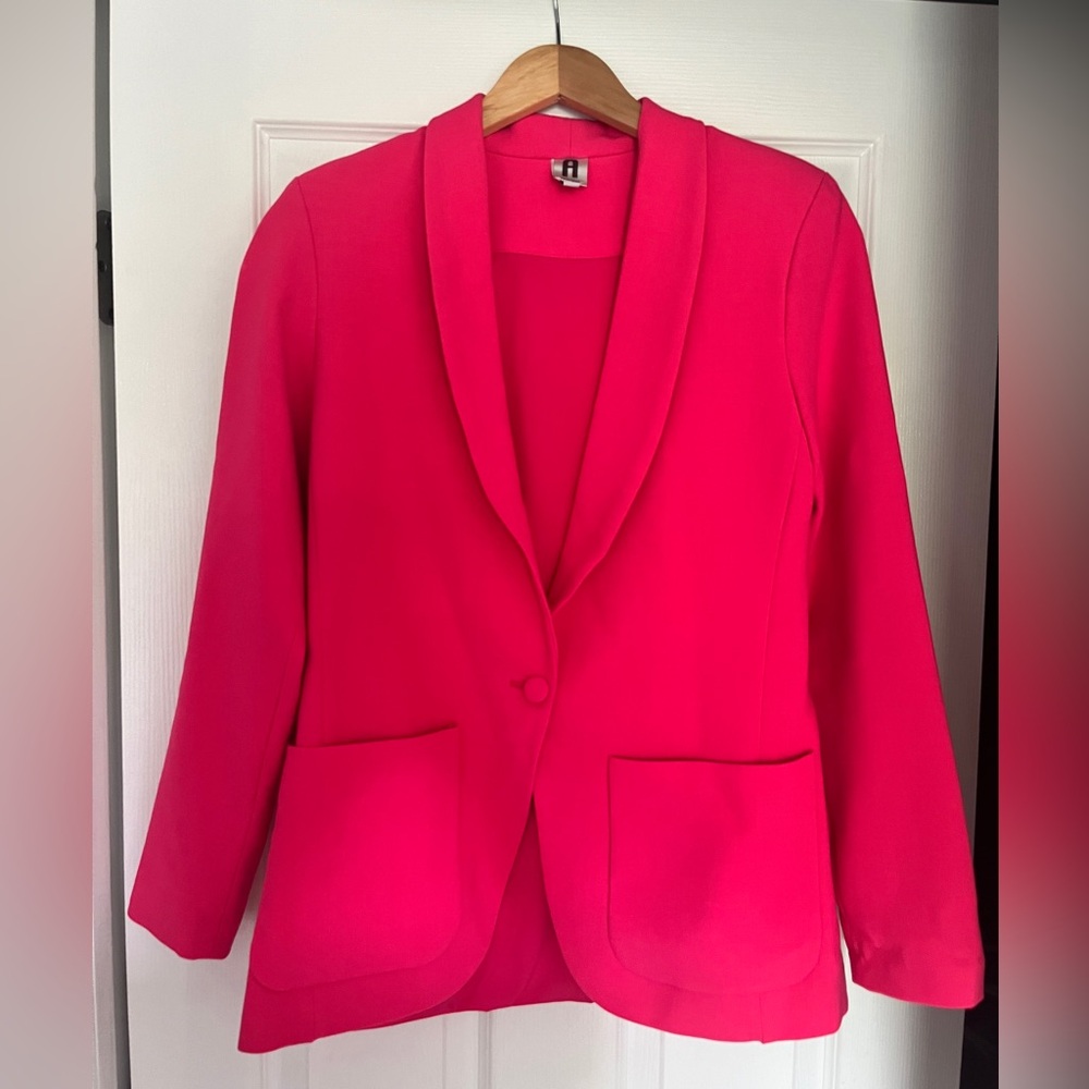 A New York Hot Pink Blazer